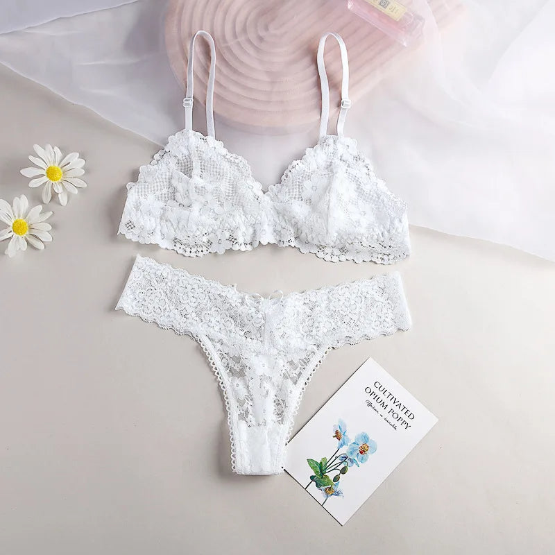 Lace Transparent Set